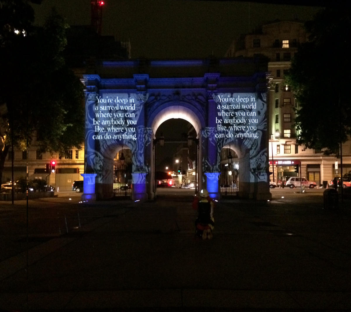 Landmark Video Mapping for Thom Yorke